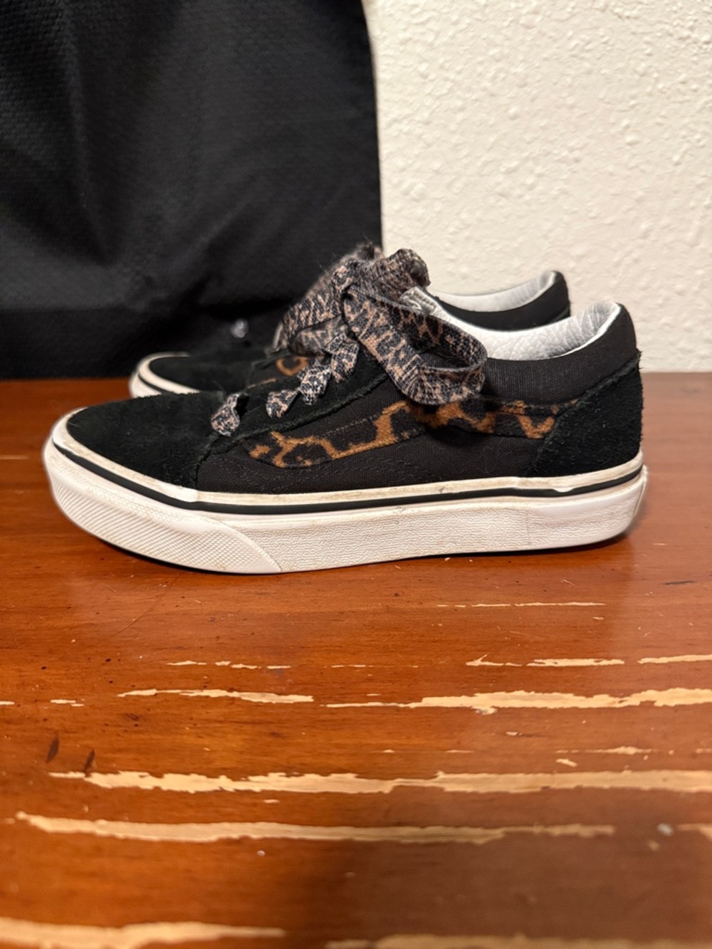 Vans Old Skool Black/Cheetah print